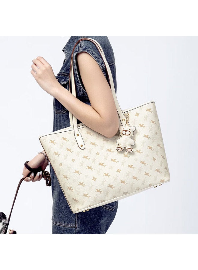NuCelle Nu Niuzhilan Original Pegasus Tote Bag, Large Capacity Women's Handbag New High-end Feel, Shoulder Bag For College Students, Commuting, Ladies' Bag, 14-inch Laptop Messenger Bag, Birthday Gift For Girlfriend, Best Friend, Or Mother - Image 1