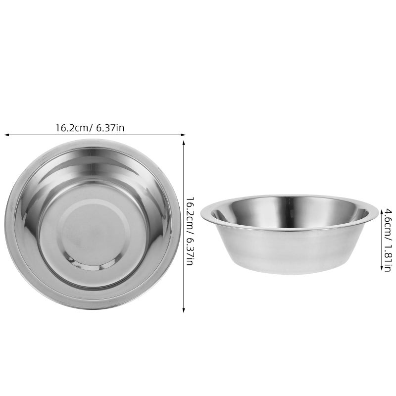 Wall Mounted Elevated Pet Feeder Stainless Steel Bowls Large Size For Dogs And Cats - Image 3