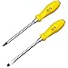 Yalin Yalin 2-Piece Professional Screwdriver Set, 1 Phillips and 1 Flat Head, Non-Slip Handles for Home Repair,S2 Steel  - Image 2