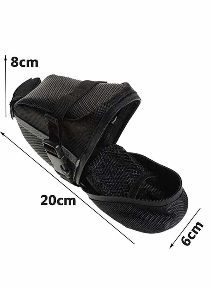 Y&D Bicycle Saddle Bag Bike for spares and personal items. Best carrying safely securely, keeps phone, keys wallet dry conveniently out of the way  - Image 2