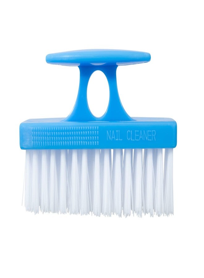 Superio Nail Brush Cleaner with Handle - Durable Brush Scrubber To Clean Toes, Fingernails, Hand Scrubber All Surface Cleaning, Blue Heavy Duty Scrub Brush Stiff Bristles, Easy To Hold - Image 1