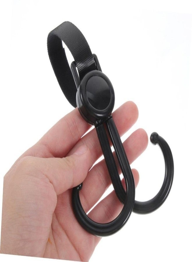 IQS Enterprise Hook for Stroller Shopping Cart Hooks Baby Stroller Accessories Rotate 360 Degree Hook Pram Organizer Bag Hanger Walker Rollator Crutches Wheelchair Shopping Cart Car (2 pcs) - Image 5