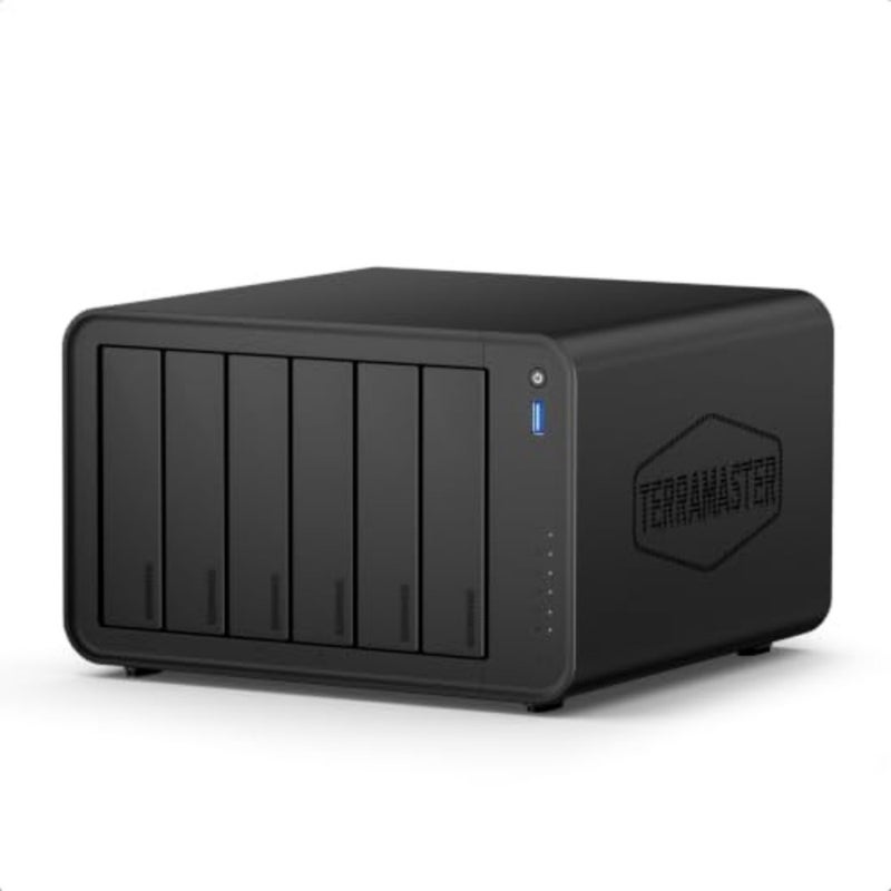 TERRAMASTER F6-425 Pro NAS Server, Intel Core i3-1315U, 8GB DDR5 Diskless - Image 1