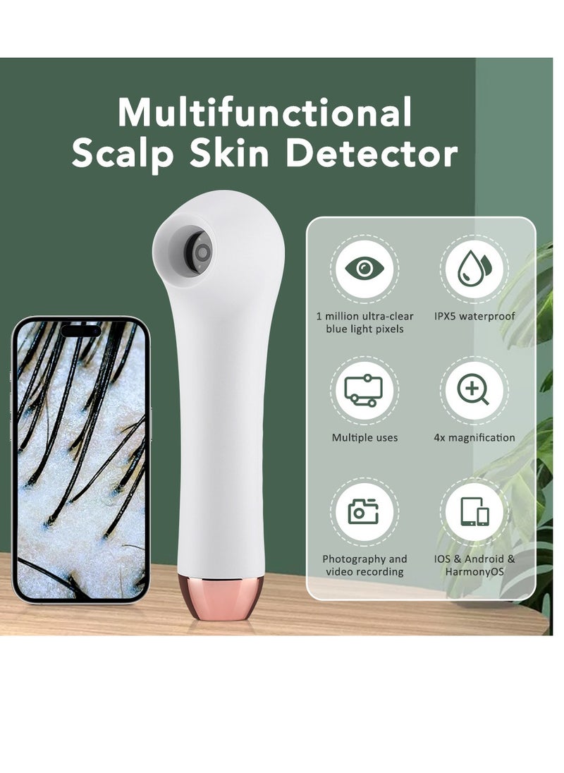 General - High definition visual scalp detector Multifunctional portable hair follicle skin tester Blackhead pore detector - Image 1