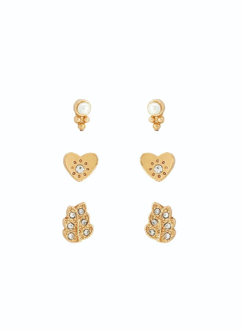 AMICA Multi-Design Set of 3 Earrings
