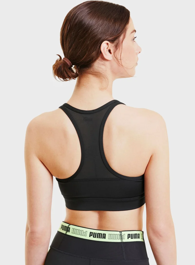 PUMA High Impact Front Zip Racerback Bra