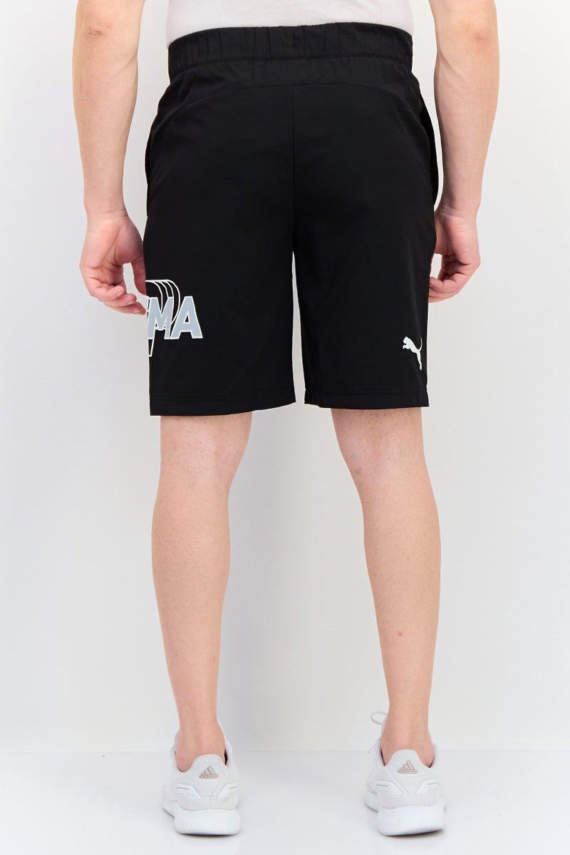 PUMA شورتات تدريب عادية للرجال، أسود - Image 3