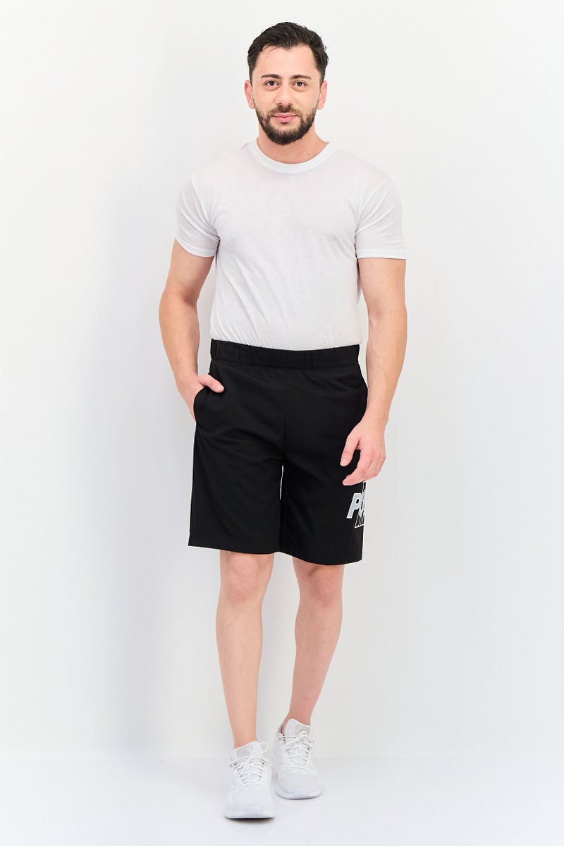 PUMA شورتات تدريب عادية للرجال، أسود - Image 4