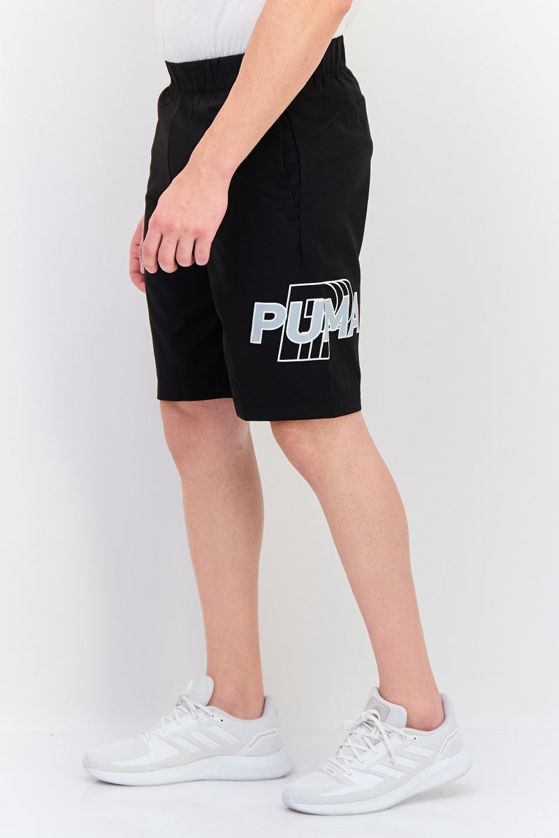 PUMA شورتات تدريب عادية للرجال، أسود - Image 2
