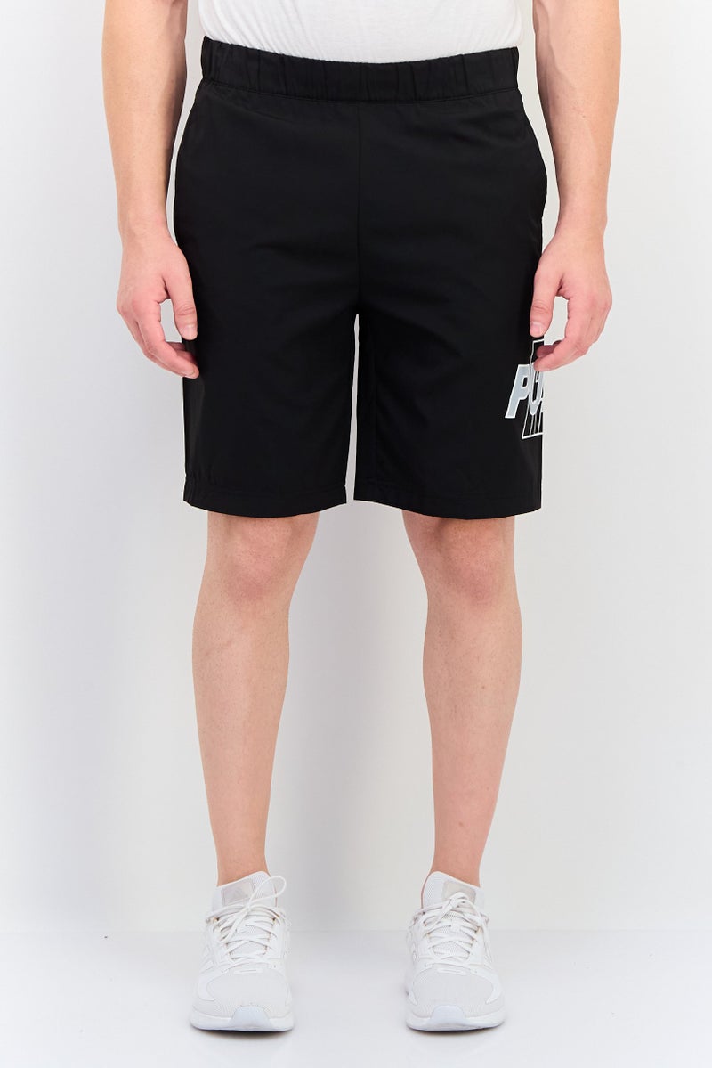 PUMA شورتات تدريب عادية للرجال، أسود - Image 1