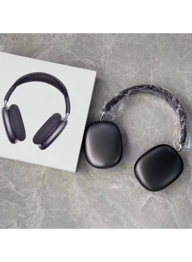 P9 Bluetooth-Headset, Wireless-Headset Over-Ear & Headphone-Headset with Mic Black color Good Quality. - Image 2