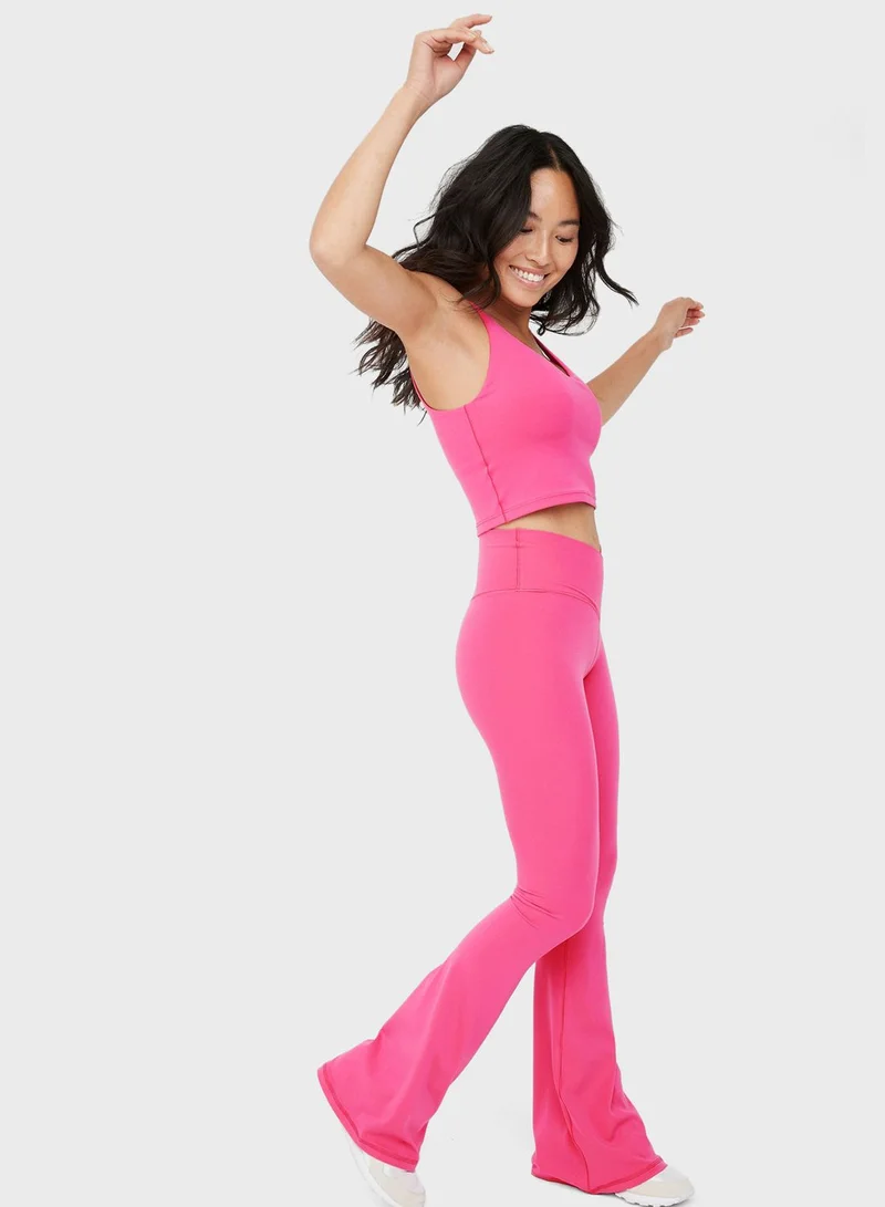 Aerie High Waist Flared Leggigns