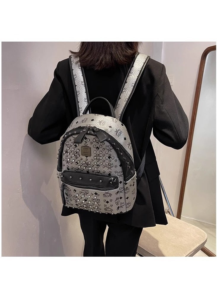 Mark Fairwhale New Retro Fashionable Casual Backpack  - Image 1