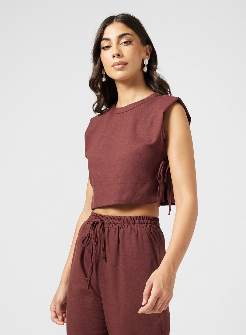 ELLA Cropped Top & Pant Set - Image 3