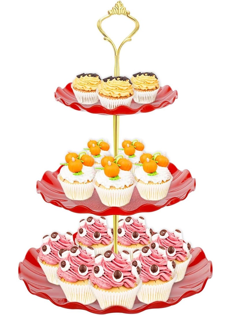 Y&D Three Layer European Style Multi Layer Removable Fruit Dessert Plate - Image 2