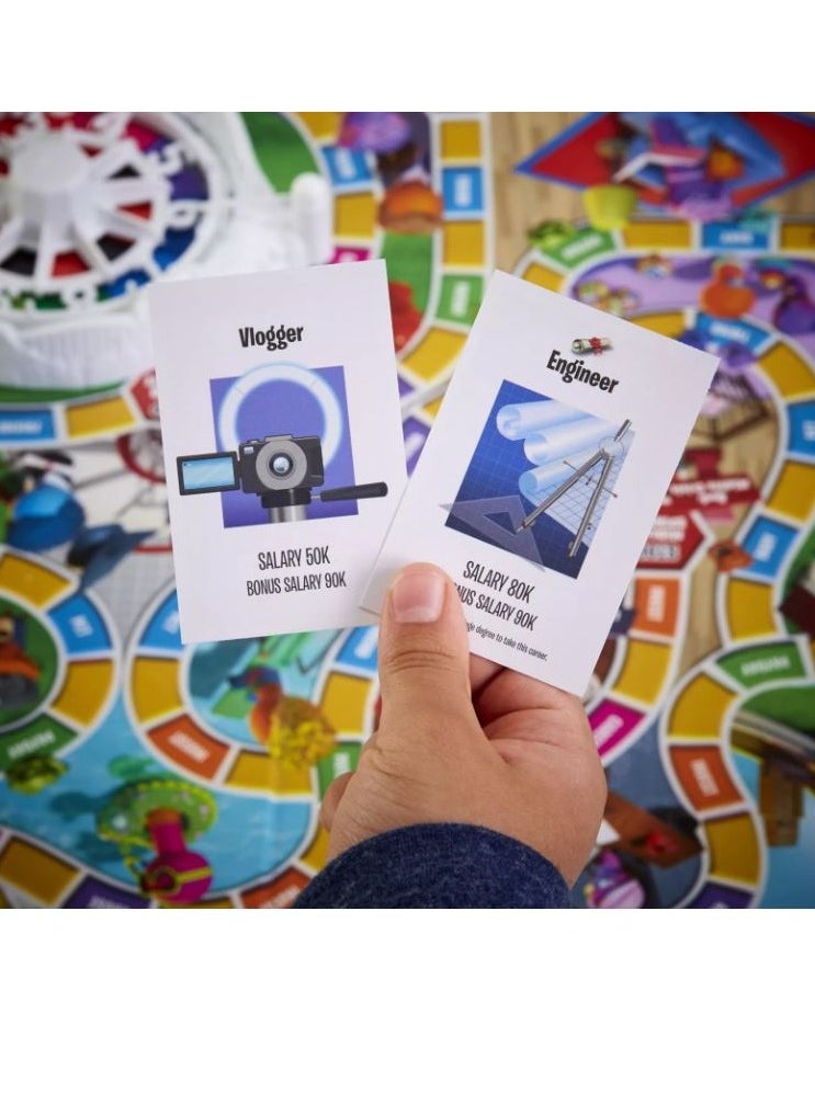 HASBRO - GAMING - Board Game – Strategy – Life Simulation: The Game of Life – Spin the Wheel & Shape Your Destiny! - Image 1