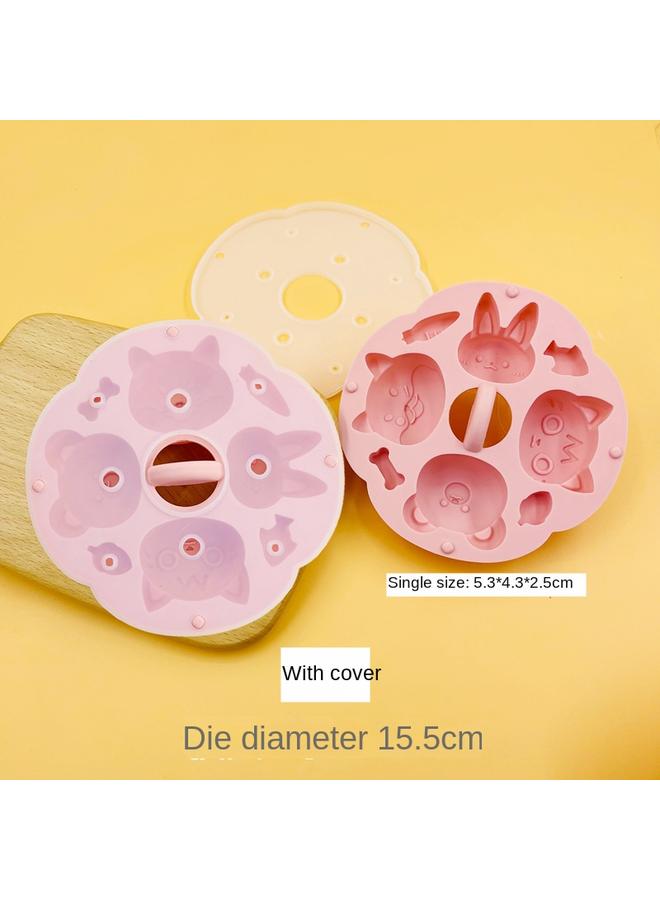 الأزرق جي دبليو كعكات الطعام على البخار للأطفال ، قوالب الطعام ، كعك أرز الأطفال ، نقانق الأطفال مقاومة لدرجات الحرارة العالية ، مجموعة كاملة من أدوات الخبز - Image 1