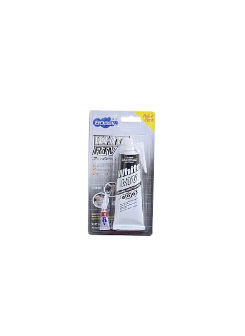 Bossil RTV Silicone Gasket Maker White 2.47oz