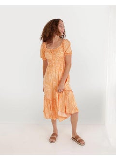 American Eagle Scoop Neck Ruched Dress  - Image 1