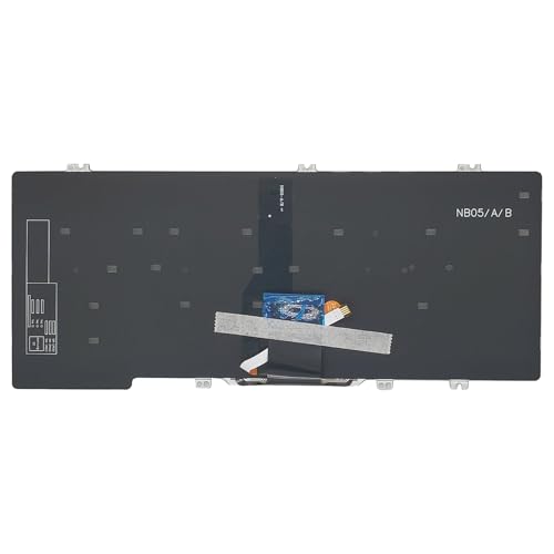 WWGTMC Replacement Keyboard for Dell Latitude 5290 7280 7290 7390 5280 5289 2-in-1 7380 7390 2-in-1 Series Laptop with Backlit Keyboard US Layout P/N: PK131S51B00 V160325BS - Image 2