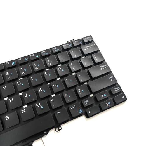 WWGTMC Replacement Keyboard for Dell Latitude 5290 7280 7290 7390 5280 5289 2-in-1 7380 7390 2-in-1 Series Laptop with Backlit Keyboard US Layout P/N: PK131S51B00 V160325BS - Image 4