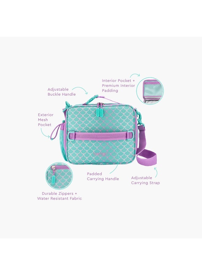 Bentgo Mermaid Print Insulated Lunch Bag for Kids - Image 2