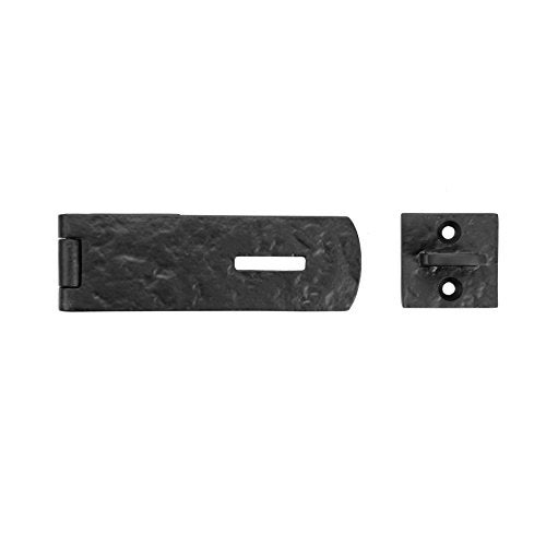 Iron Valley Hardware Iron Valley - 4-3/4" Locking Hasp - Solid Cast Iron - Image 3