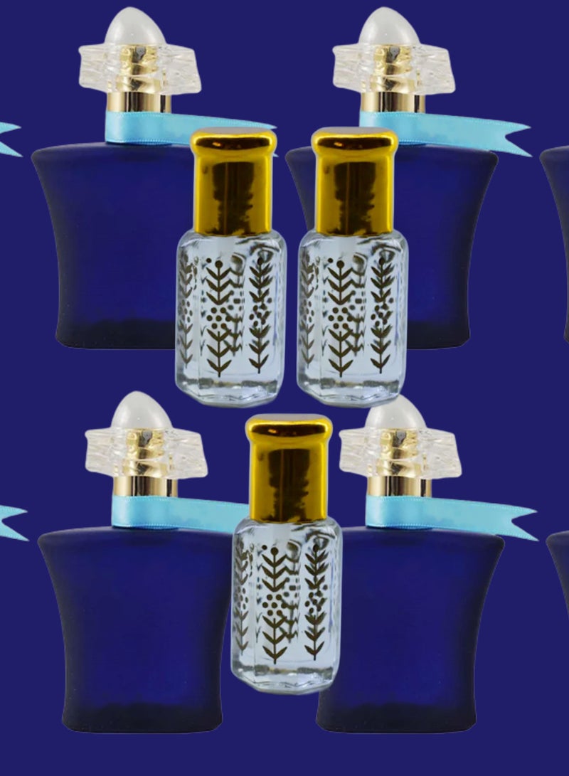 3 Pieces Blue Lady Essential Oil For Women Original Clear 6 Ml