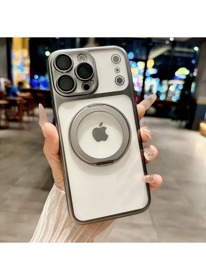 Matte See Through Wireless Charging Blue Phone Case for Iphone 17 Air - Image 4
