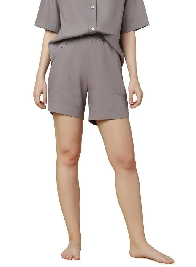ترايامف Triumph Boyfriend Mywear Breathable Fabric Shorts Grey