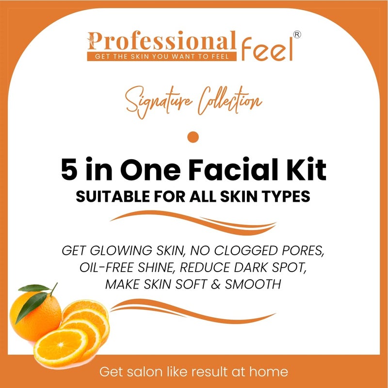 Professional Feel Tropical Vitamin C Facial Kit for Women Men Signature Collection - Image 3