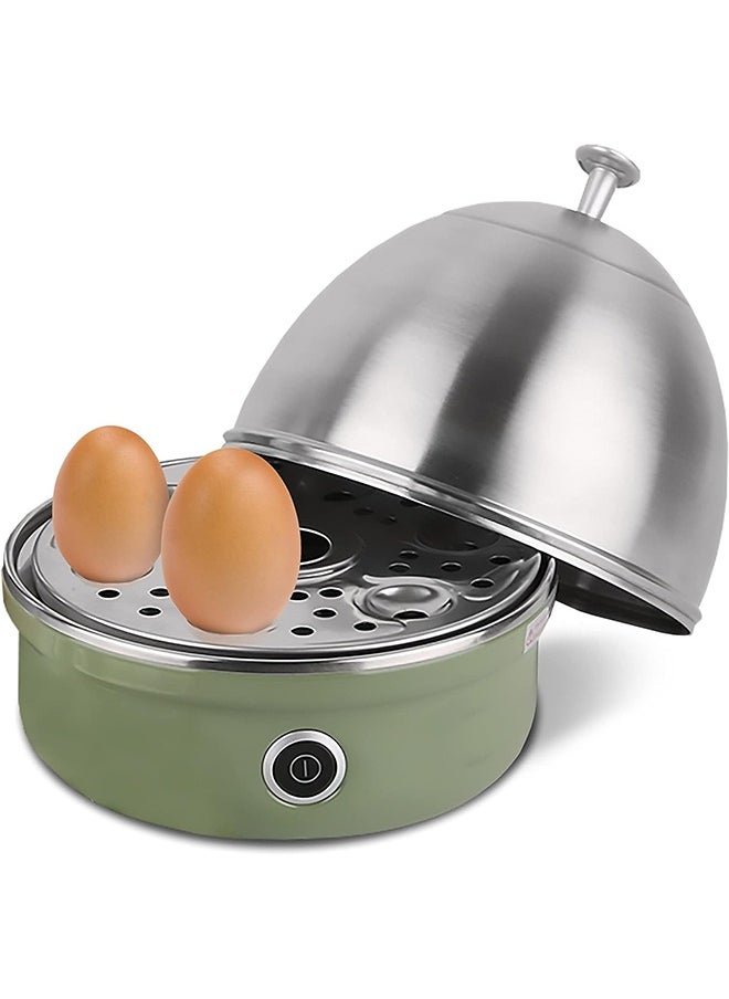 Arabest Premium Egg Boiler Cooker Steamer, Perfect for Soft Medium & Poached Hard Boiled Eggs Omelette Maker, Free Measuring Water Cup, Stainless Steel 3-in-1 7 Egg Capacity, Auto Cut-Off Feature  - Image 1