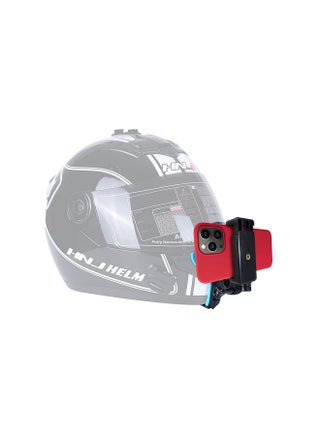 ® Helmet Chin Strap Mount With Mobile Clip & Screw Compatible With All Smart Phones Go Pro Hero (Helmet Mount Kit Helmet Mount Kit) - pzsku/Z6ED092D1751D774E44ADZ/45/_/1719389383/78a0f416-24bf-4269-9311-1e99a628c4ea
