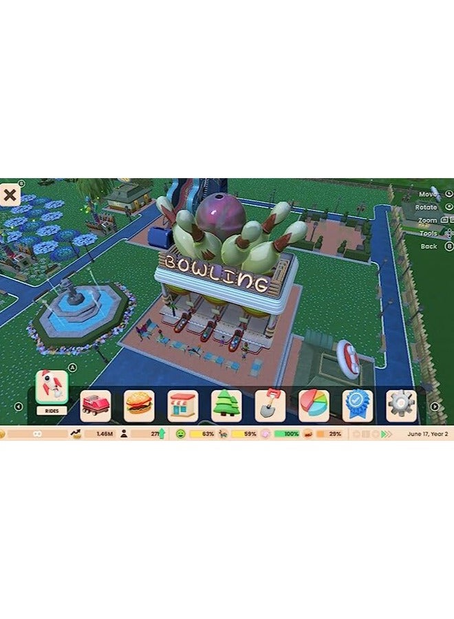 Atari RollerCoaster Tycoon Adventures Deluxe for PS5 - Theme Park Simulation Game - playstation_5_ps5 - Image 3