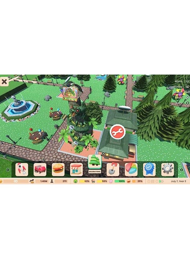 Atari RollerCoaster Tycoon Adventures Deluxe for PS5 - Theme Park Simulation Game - playstation_5_ps5 - Image 2