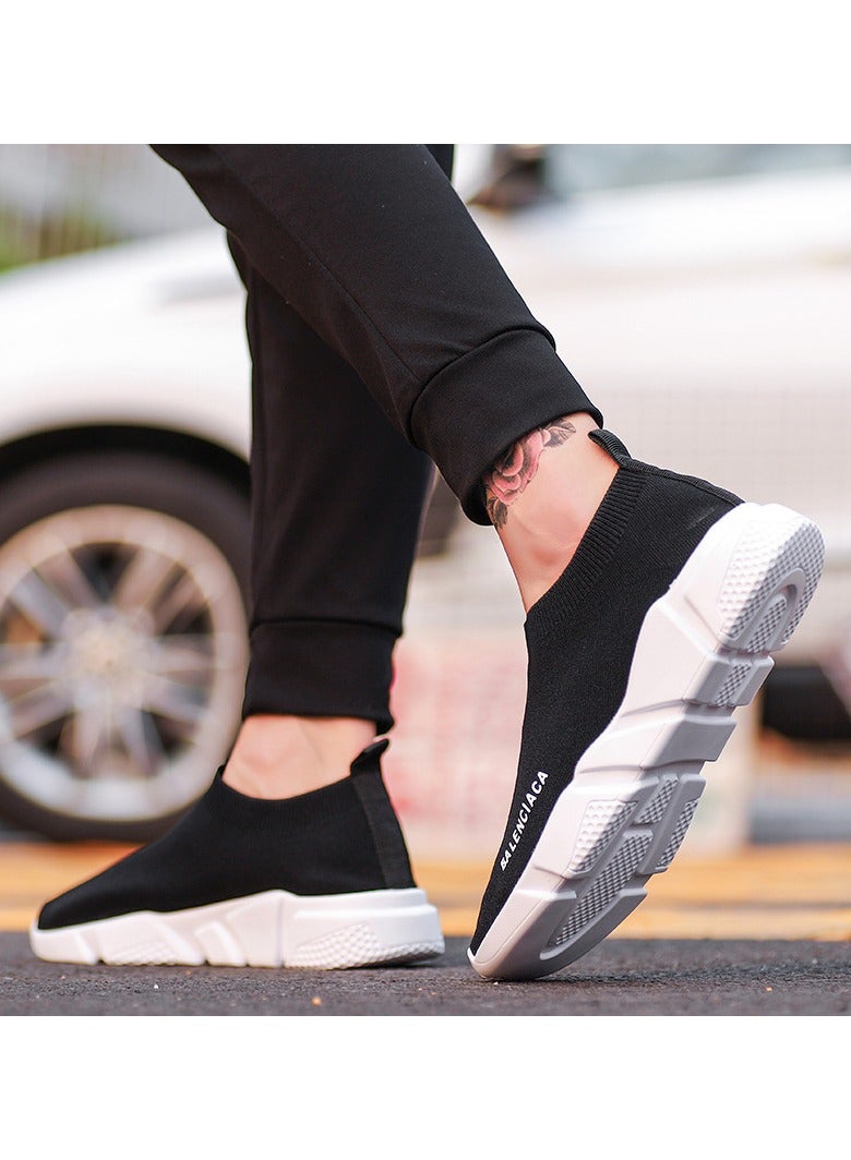 KUYING New Comfortable Mesh Fly Woven Socks Casual Shoes  - Image 2