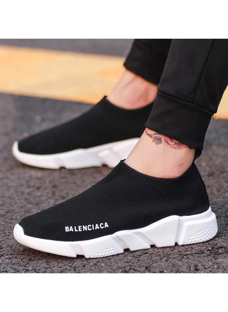 KUYING New Comfortable Mesh Fly Woven Socks Casual Shoes  - Image 3