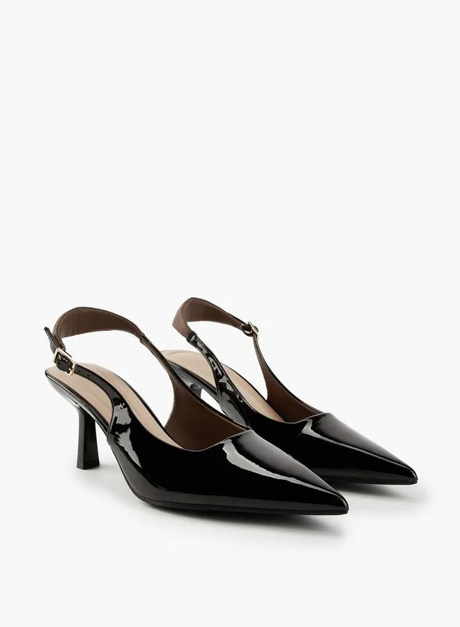 فلورا بيلا من شو إكسبرس أحذية بكعب مدبب مع إبزيم وكعب خنجر