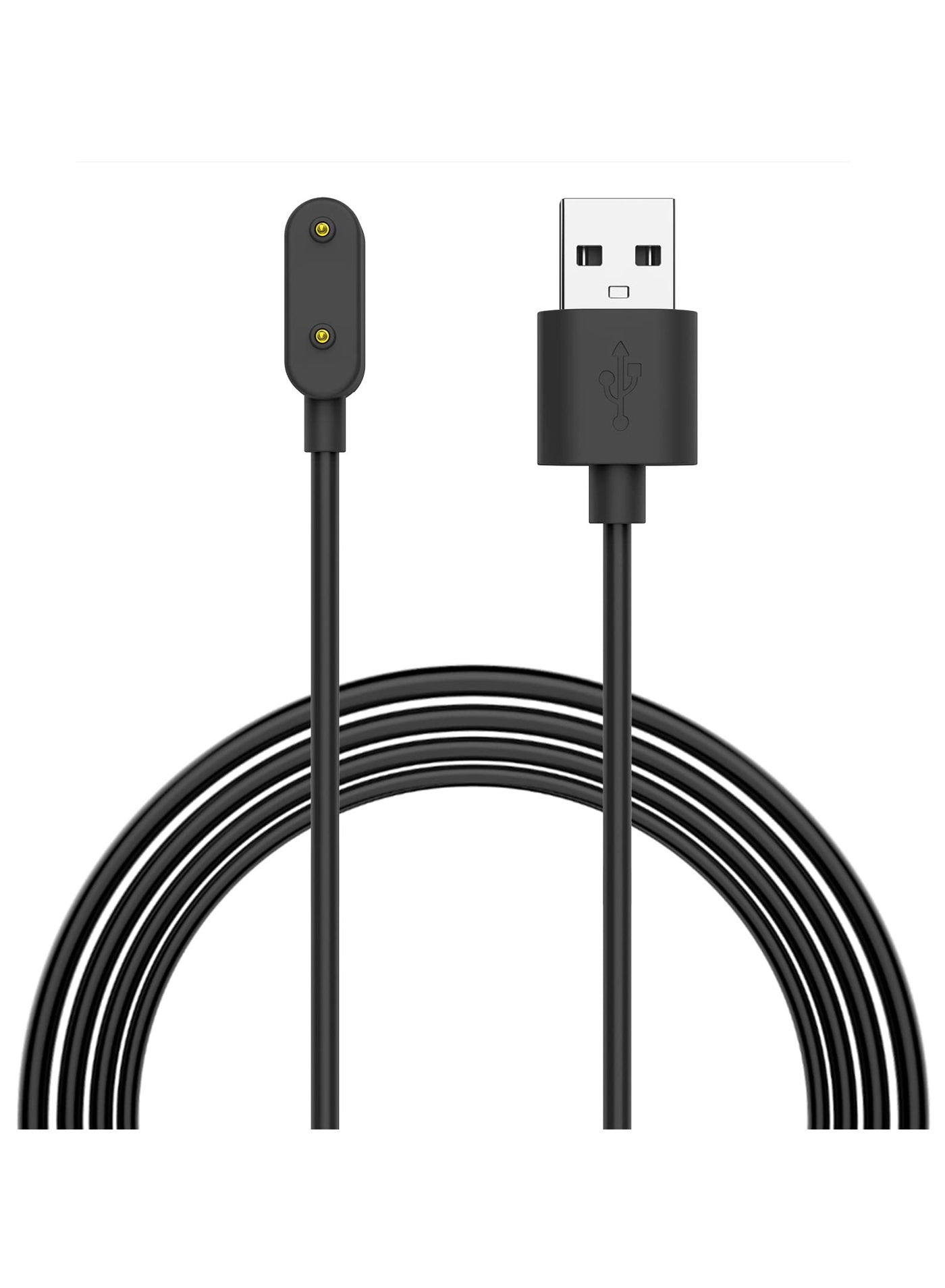 Charging Cable Replacement for Huawei Band 10/9/8/7/6,Honor Band 10/9/8/7/6,Huawei Watch Fit 3/Fit 2/Fit,Honor Watch ES,Huawei 4X/5X Smartwatch Magnetic USB Charging Cable Black