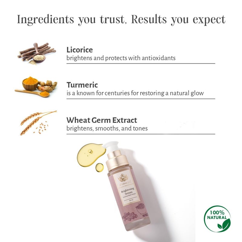 Shankara Brightening Face Serum With Mead Owsweet and Lemongrass For TriDosha All Skin Type  30 ml - Image 2