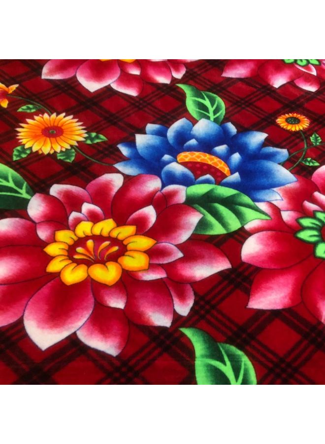Golden Velvet Thickened Soft Warm Quilt Cover Extra Thick Fleece-lined Warm Bed Sheet Four Seasons Home Warm Quilt Zhao Zhizhou-Color:Heart Lotus Heart (extra Thick, Soft And Velvet) ✈-Specifications:Quilt Cover 2m Wide X 2.3m Long ( 1.55kg )✈  - Image 2