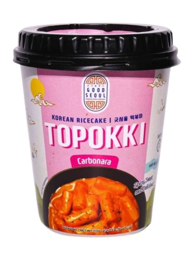 Good Seoul Korean Ricecake Topokki Carbonara 113g - Image 1