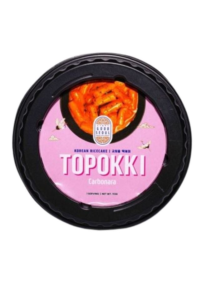 Good Seoul Korean Ricecake Topokki Carbonara 113g - Image 3