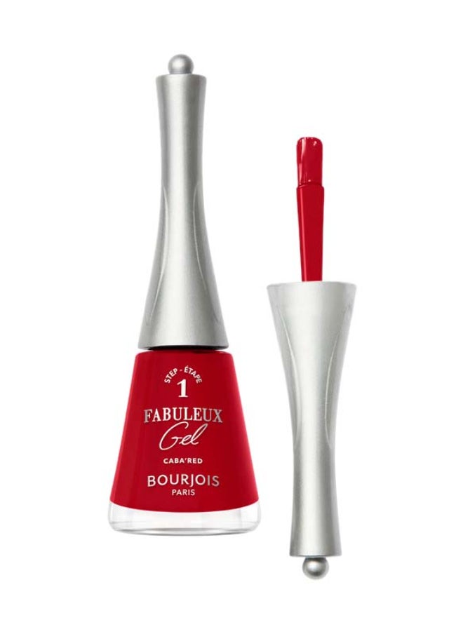 BOURJOIS PARIS - Fabuleux Gel Nail Polish - 315 - Caba’Red - Image 1