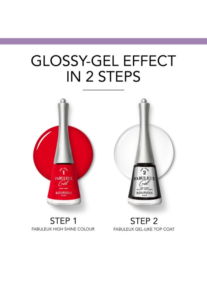 BOURJOIS PARIS - Fabuleux Gel Nail Polish - 315 - Caba’Red - Image 1