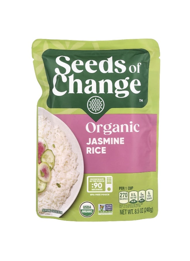 Seeds of Change, Organic Jasmine Rice, 8.5 oz (240 g)