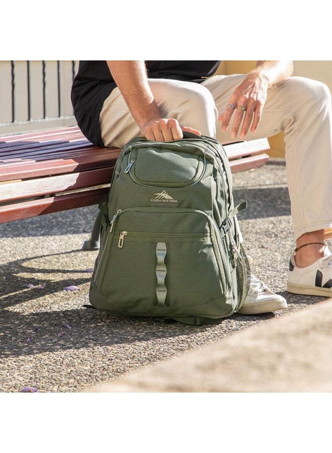 High Sierra Men's Anti-theft City Business Backpack 37.5l Durable Outdoor Hiking Travel Bag - Image 5