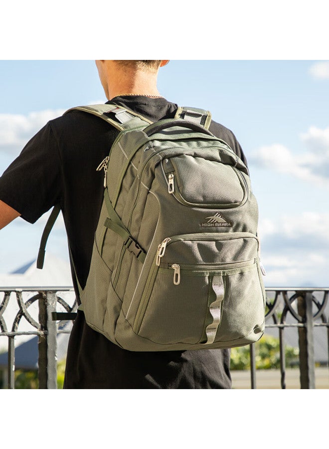 High Sierra Men's Anti-theft City Business Backpack 37.5l Durable Outdoor Hiking Travel Bag - Image 4