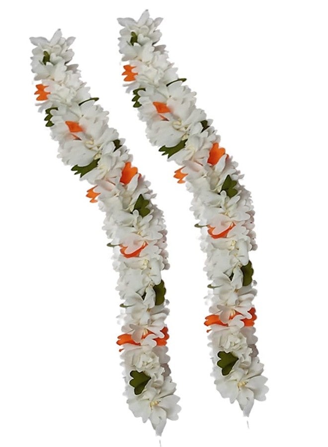 Gozby WellPoint Artificial Flower Gajra Juda Maker, White Floral Hair Bun Accessory for Women & Girls, Wedding & Bridal Hair Decoration - Image 1