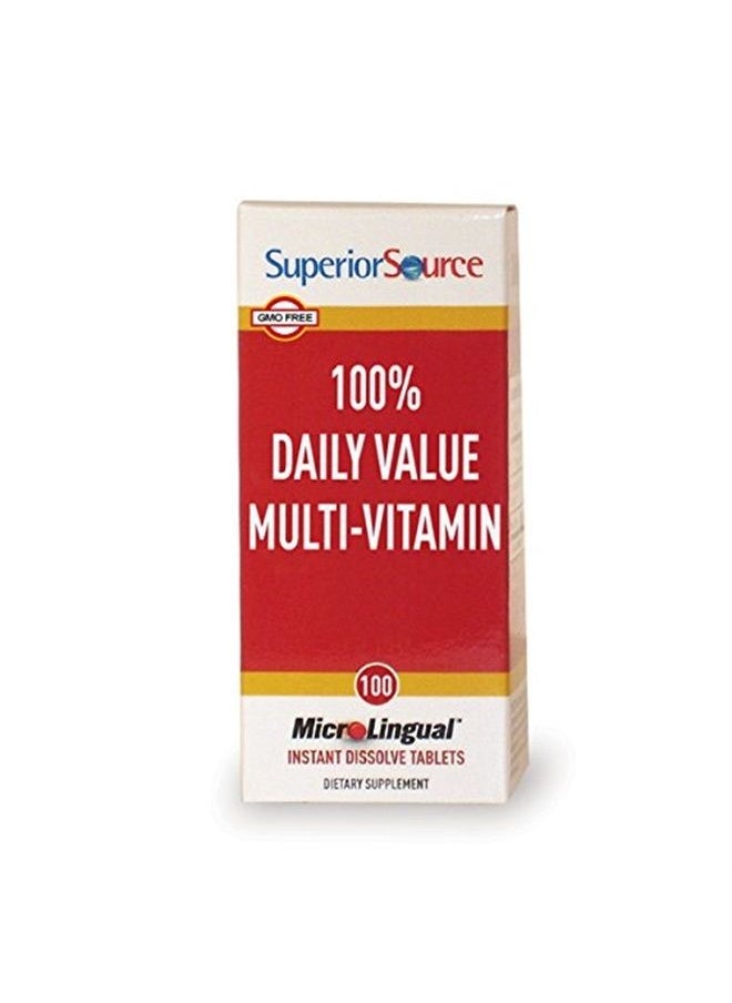 Superior Source One Daily Multi Vitamin (100 Tablets)  - Image 1